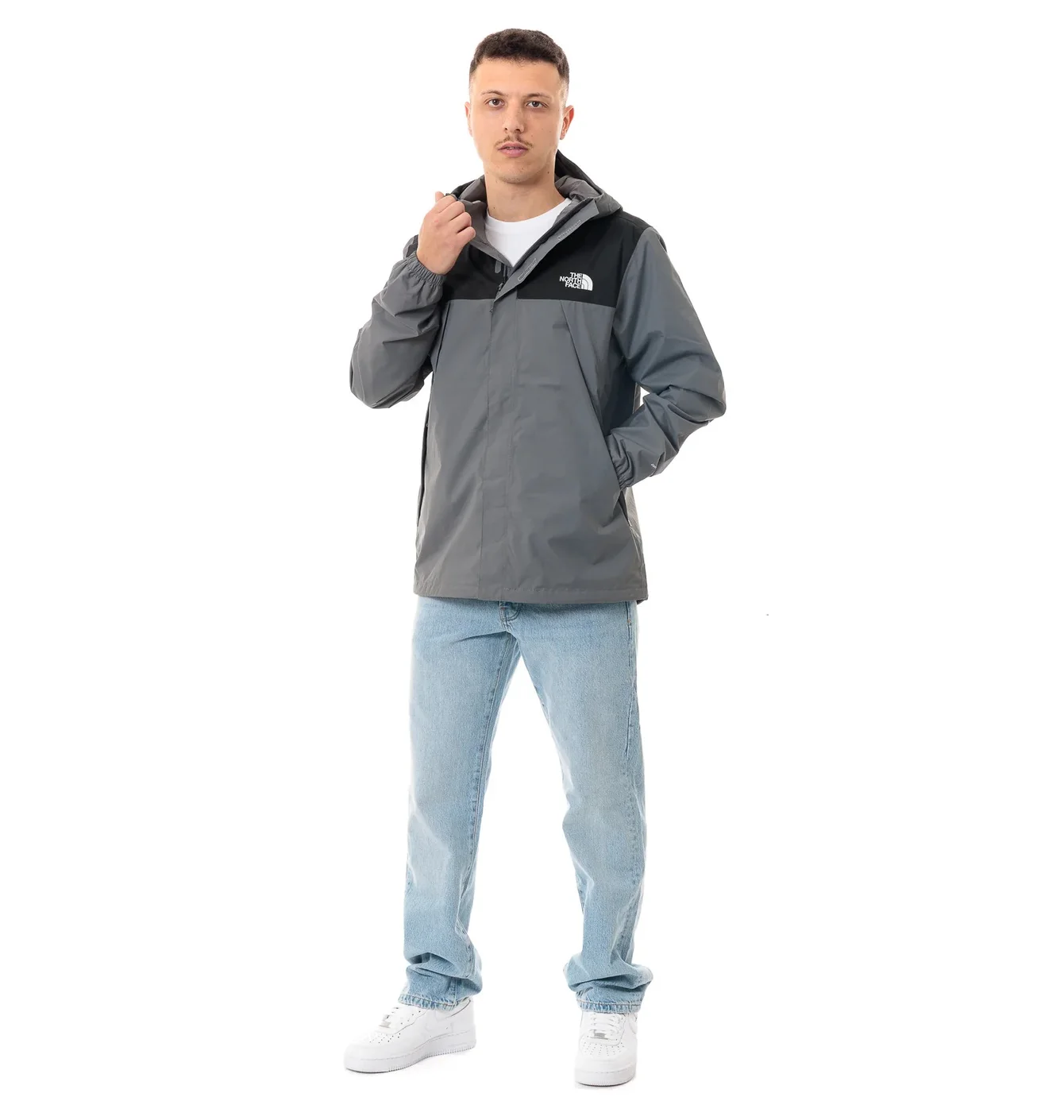 Куртка чоловіча The North Face Antora Grey/Black NF0A7QEYC6B
