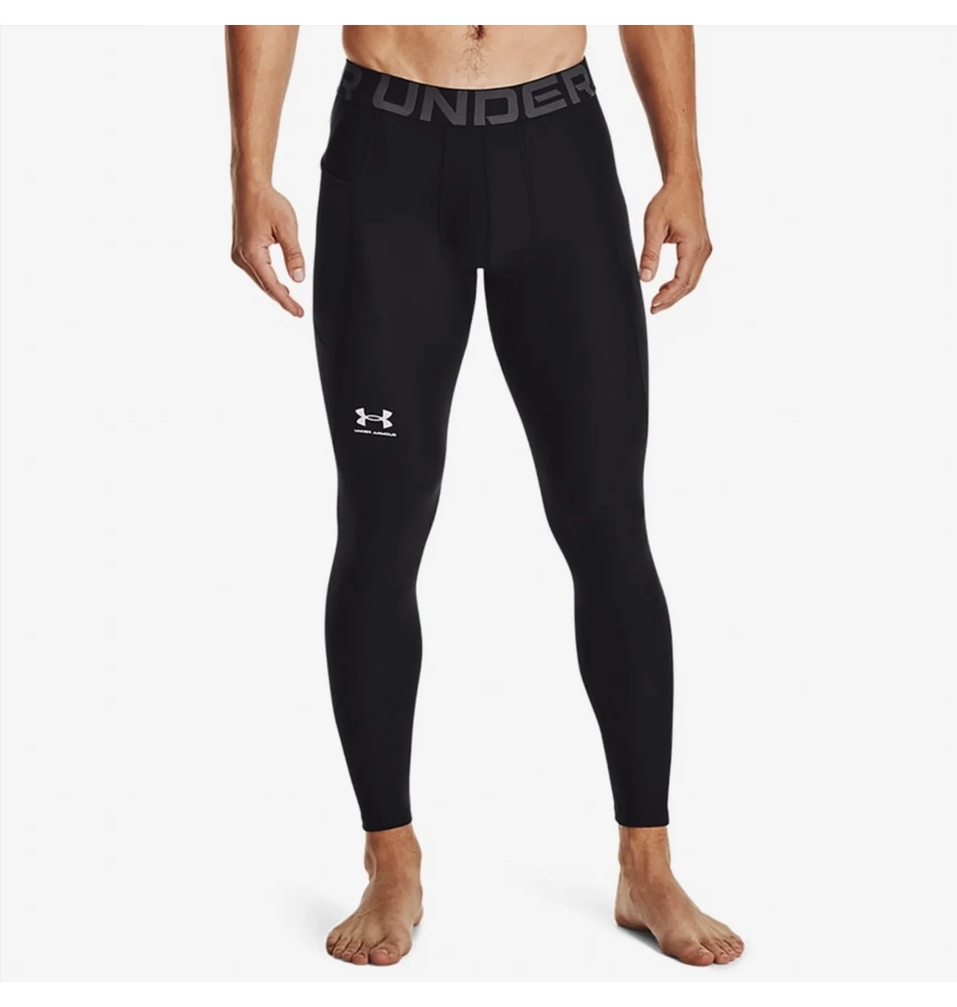 Легінси чоловічі Under Armour Heat Gear Leggings Black 1361586-001