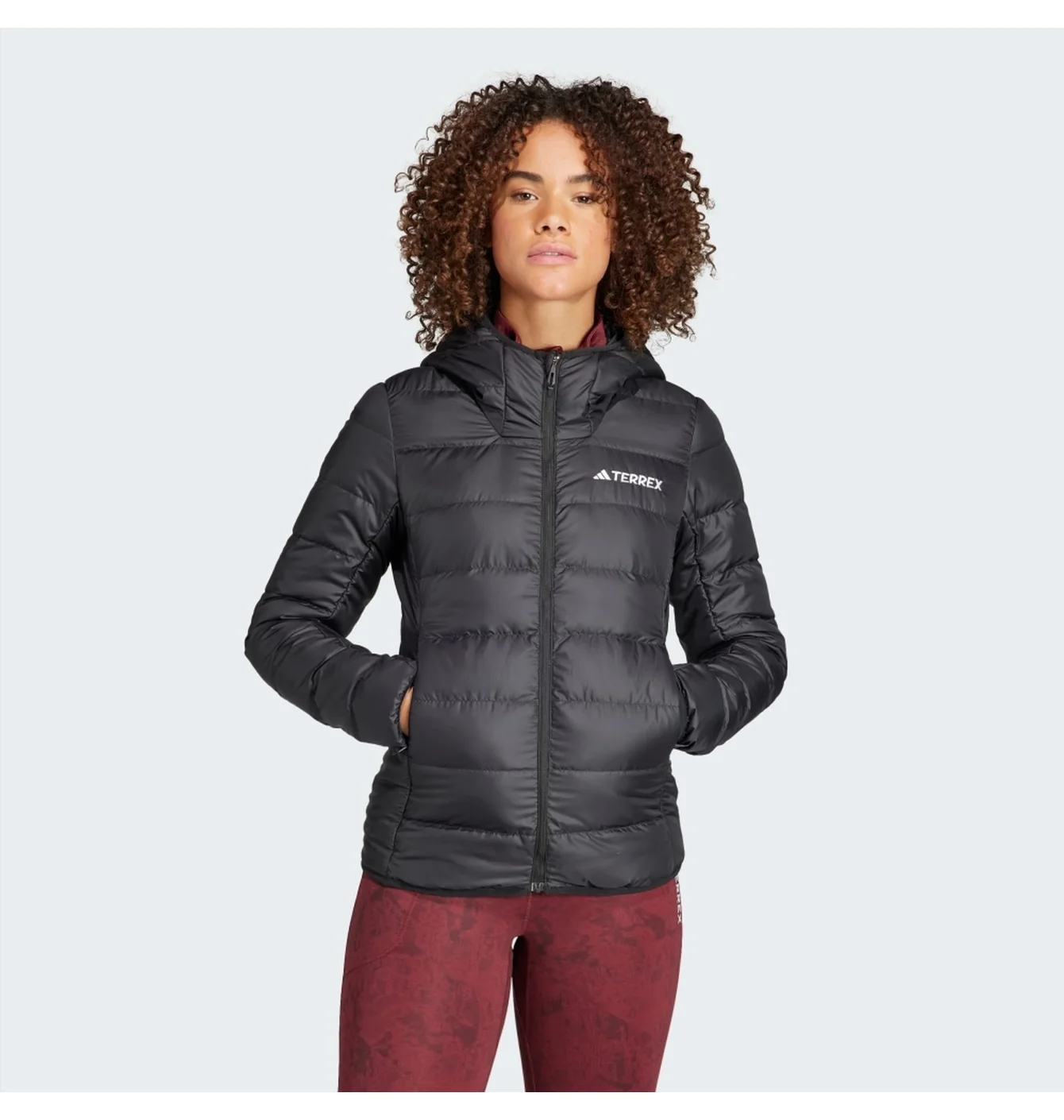 Куртка жіноча Adidas Terrex Multi Light Down Hooded Black IP6034