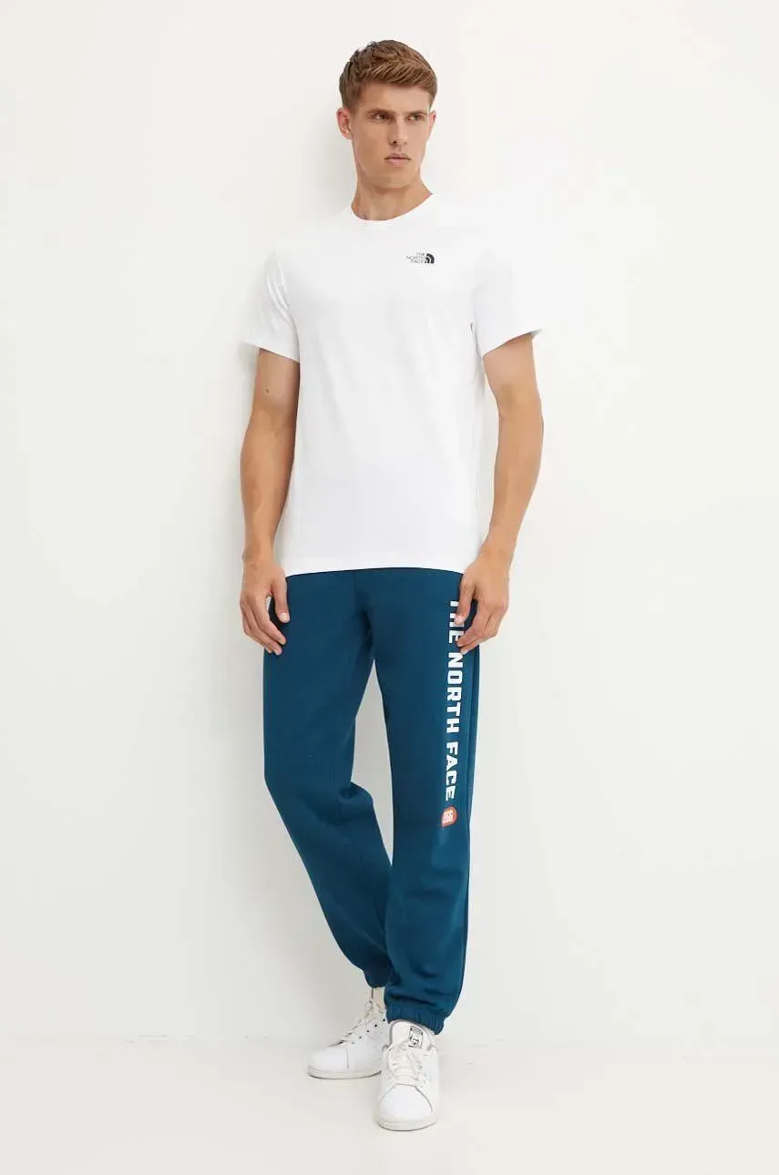 Футболка чоловіча The North Face Box Swirl Back Print T-Shirt In White Exclusive (NF0A89EAFN41)