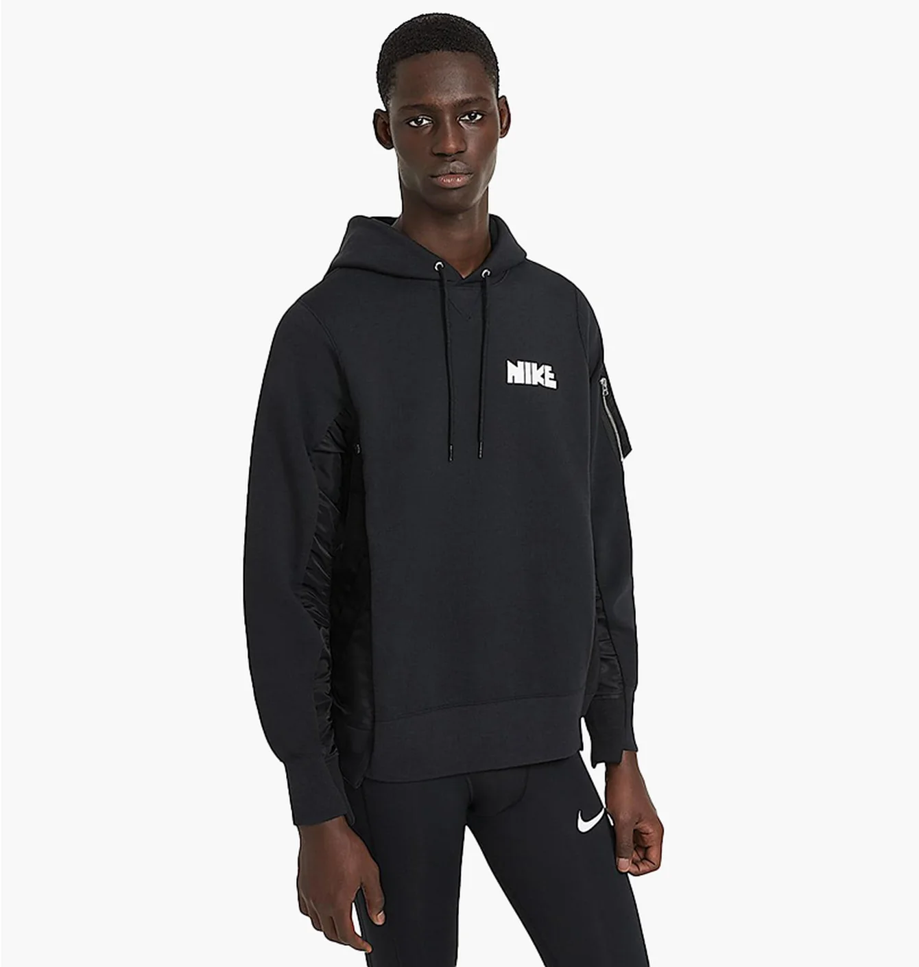 Худі чоловіче Nike Sacai Hoodie Black CW2419-010