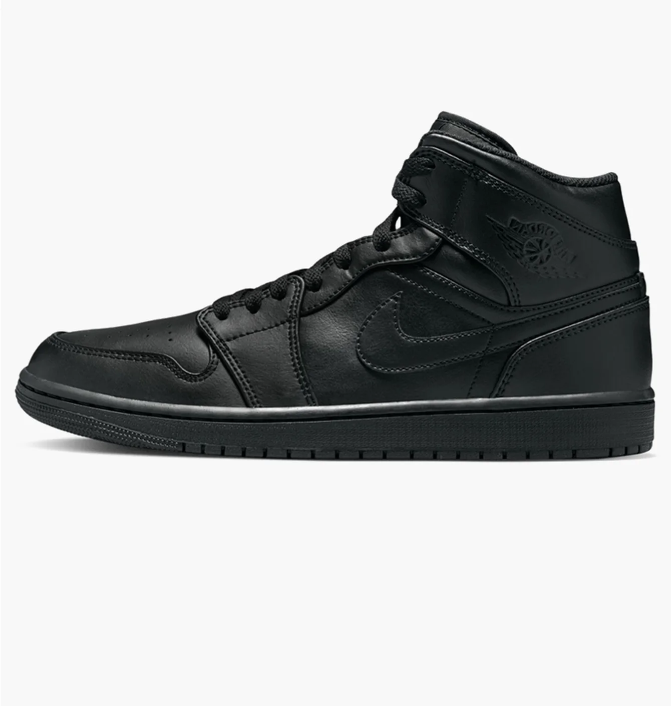 Кросівки чоловічі Air Jordan 1 Mid Black 554724-093