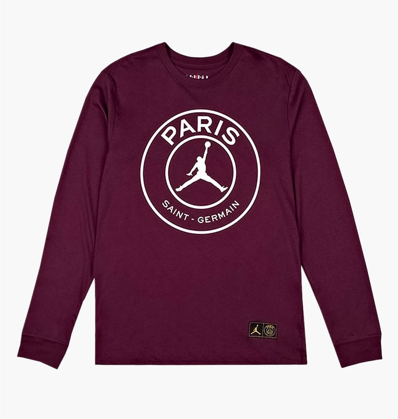 Толстовка чоловіча Nike Air Jordan X Psg Longsleeve Bordeaux CK9781-610