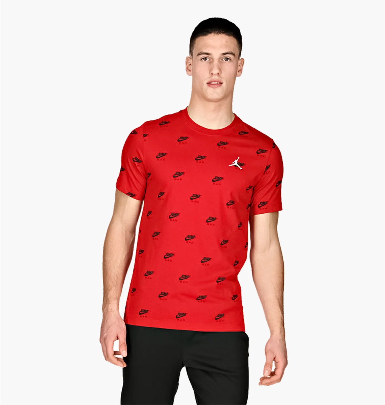 Футболка чоловіча Air Jordan Jumpman Aop Ss Crew Red CT3700-687