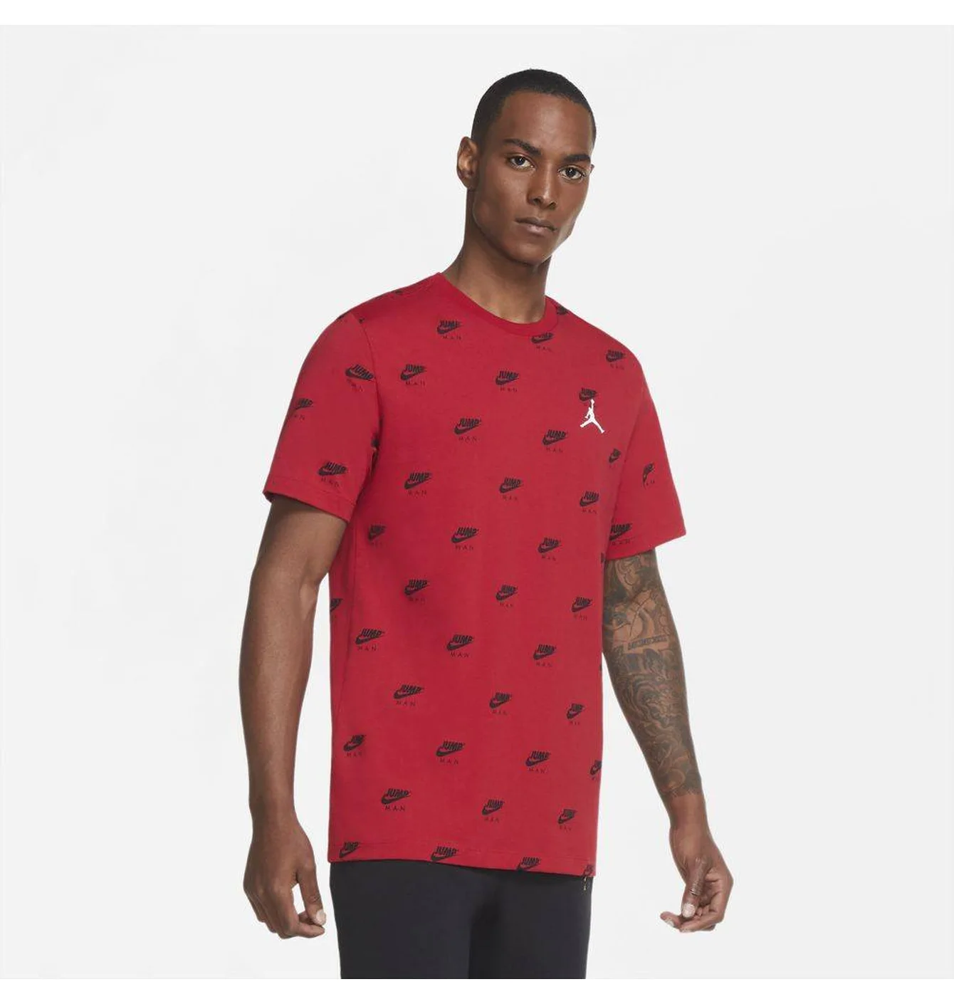 Футболка чоловіча Air Jordan Jumpman Aop Ss Crew Red CT3700-687