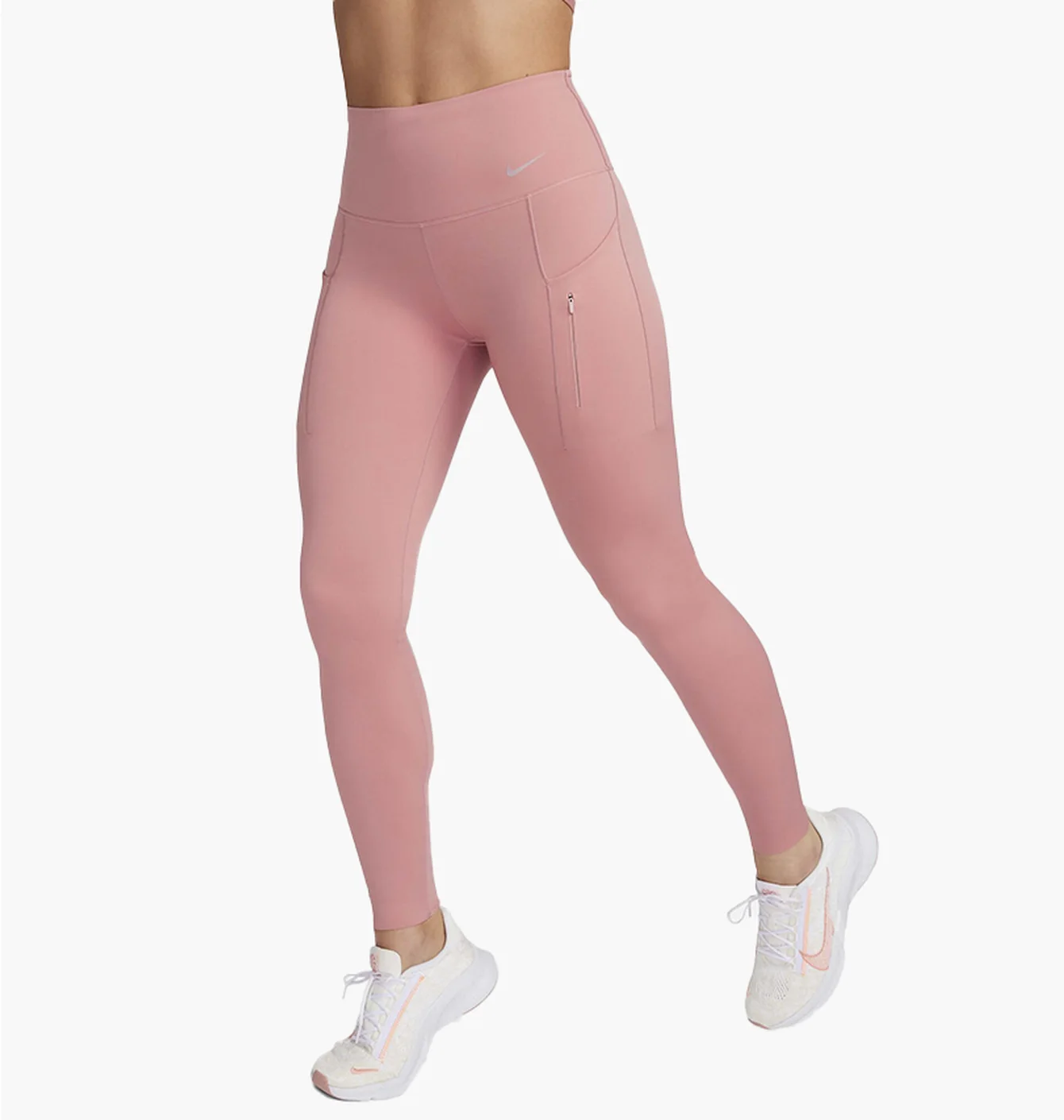 Лосини жіночі Nike W Dri-Fit Go Hr Tght Pink DQ5668-618