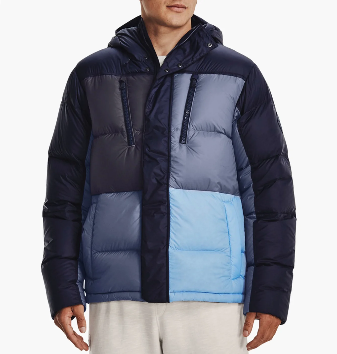 Пуховик чоловічий Under Armour Cgi Down Blocked Blue 1372693-410