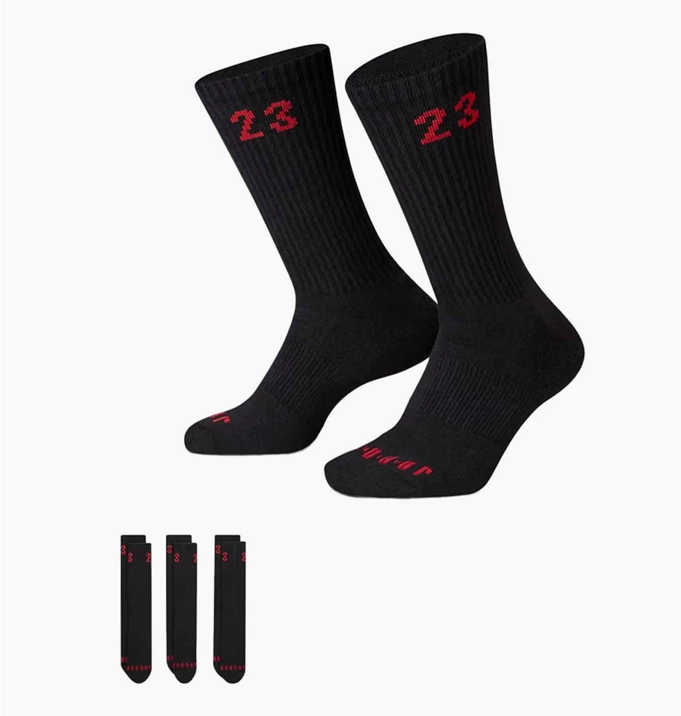 Шкарпетки унісекс Air Jordan Essential Crew (3 пари) Black DA5718-011