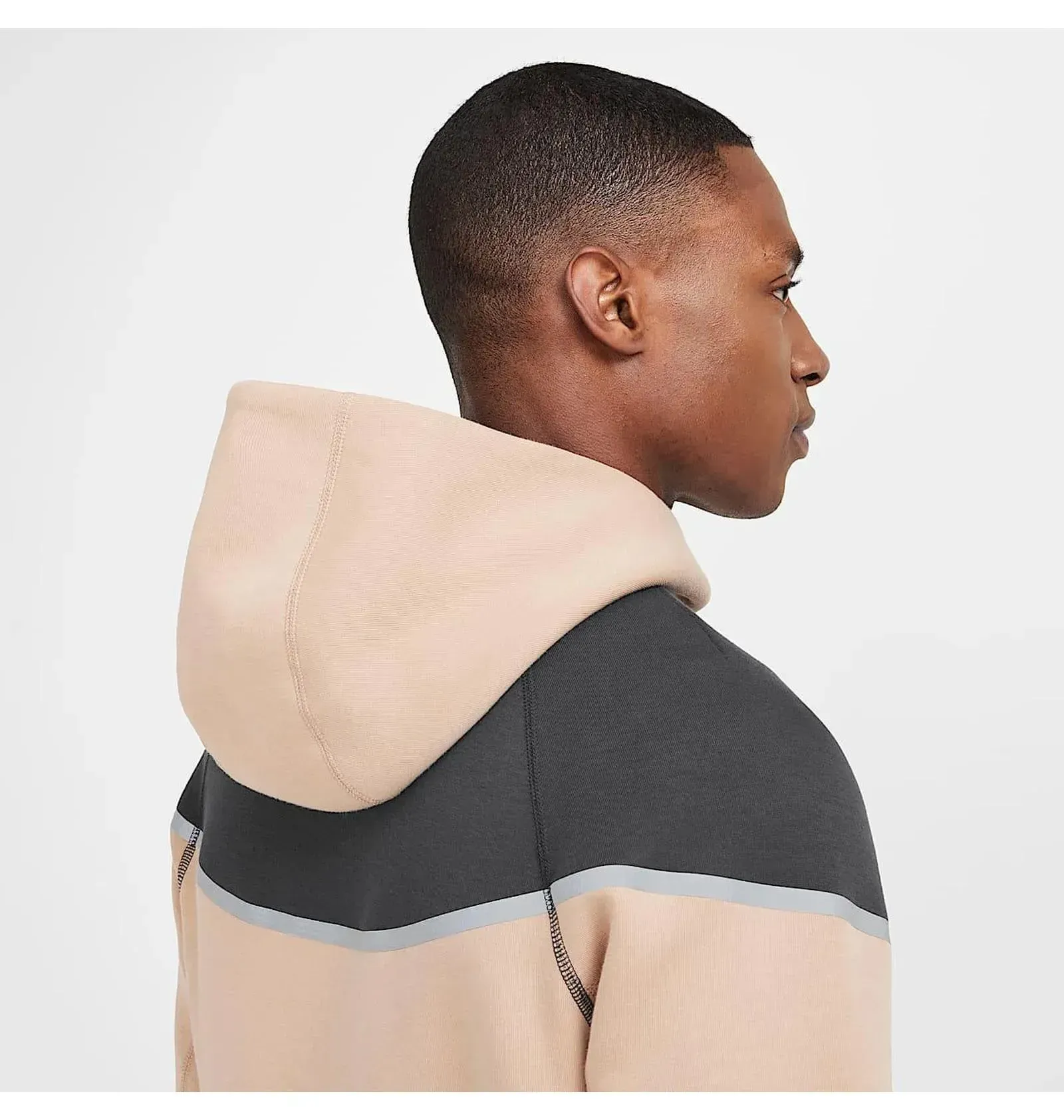 Спортивний костюм чоловічий Nike Tech Fleece Reflective Beige/Grey (HQ3746-200__HQ3747-200)