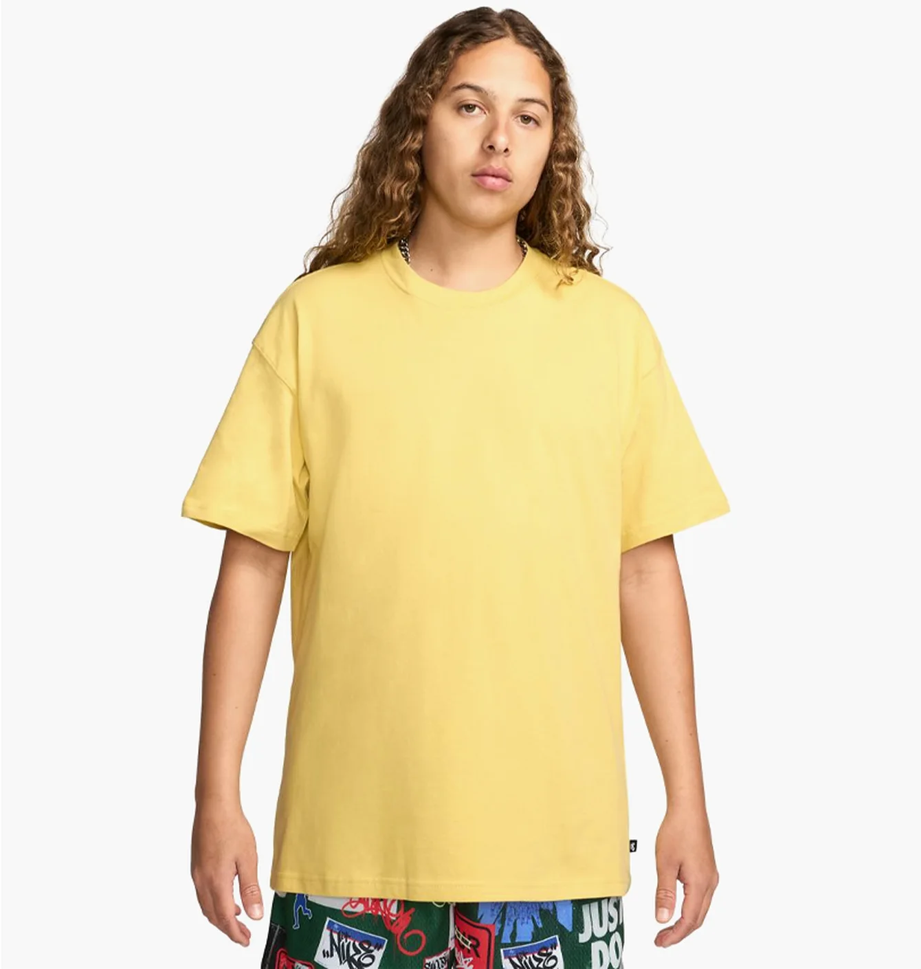 Футболка чоловіча Nike Msb Tee Essentials Yellow DB9975-700