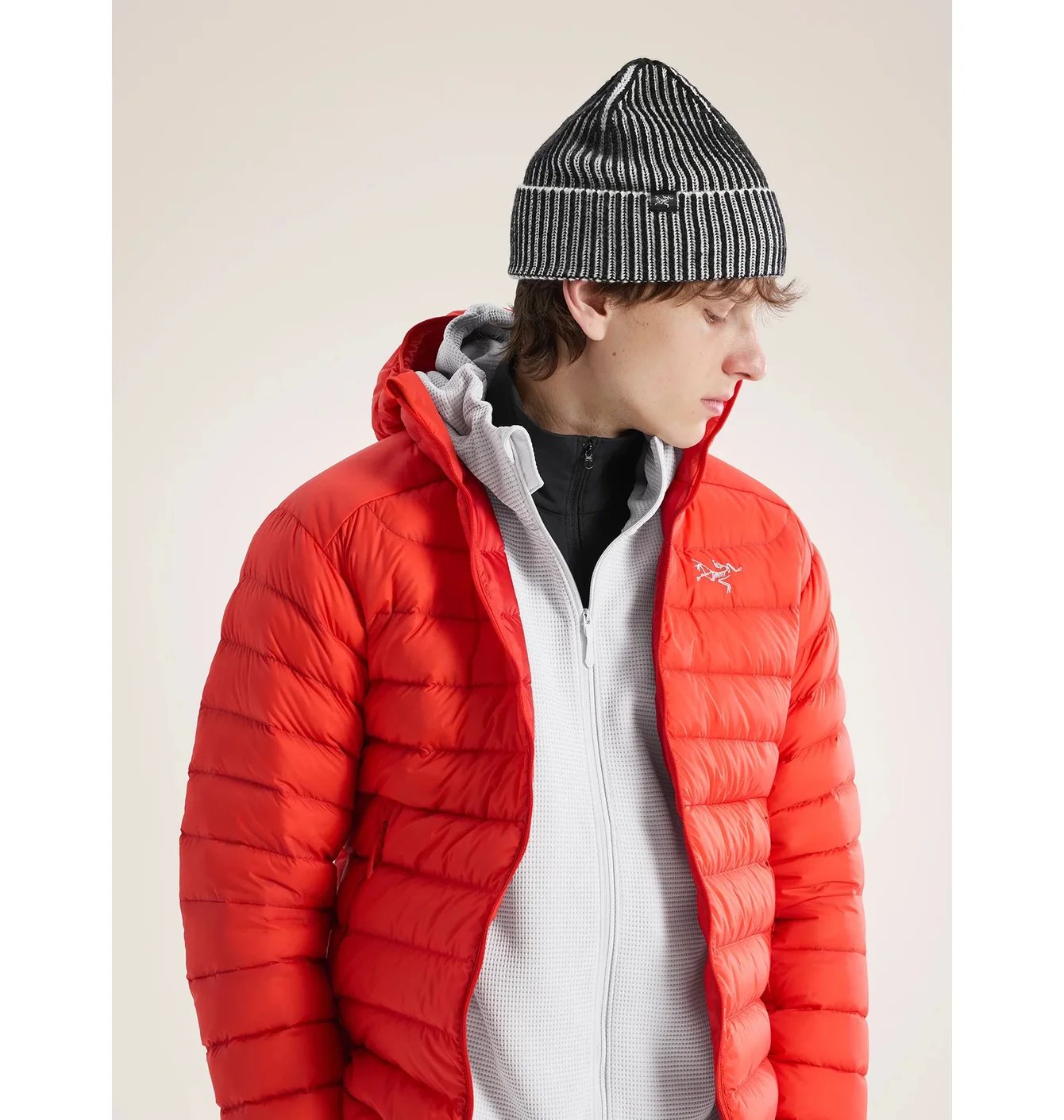 Шапка чоловіча Arc'teryx Ribbed Black X000009930