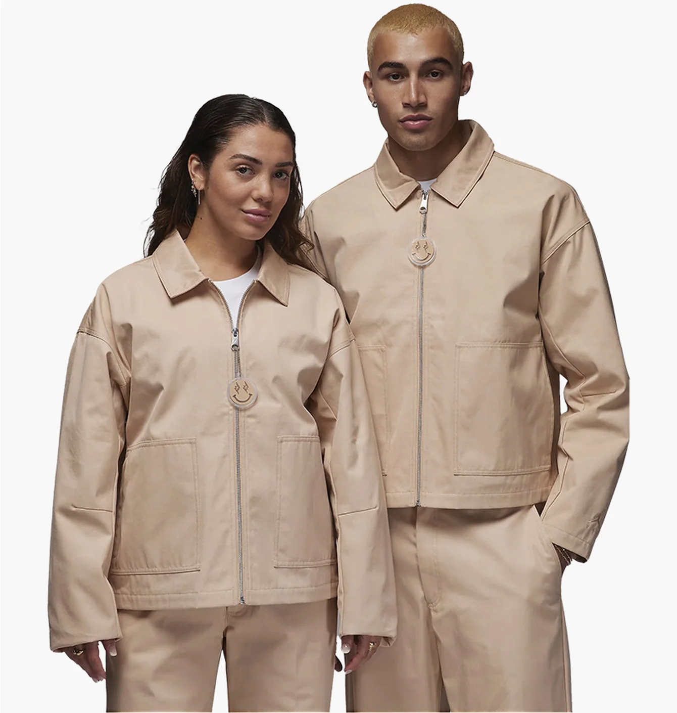 Куртка унісекс Air Jordan X J Balvin Woven Jacket Beige FJ6135-296
