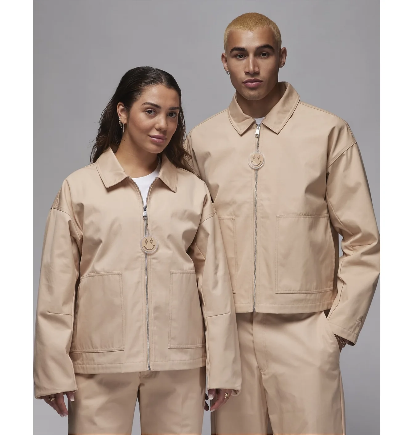 Куртка унісекс Air Jordan X J Balvin Woven Jacket Beige FJ6135-296