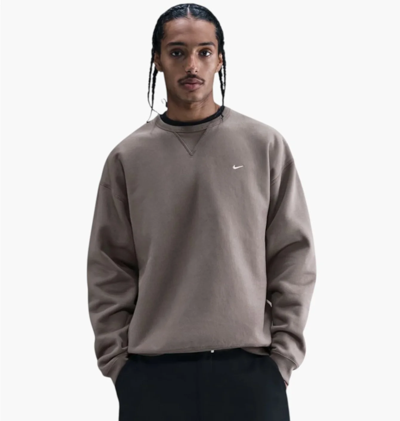 Світшот чоловічий Nike Solo Grey HV1086-289