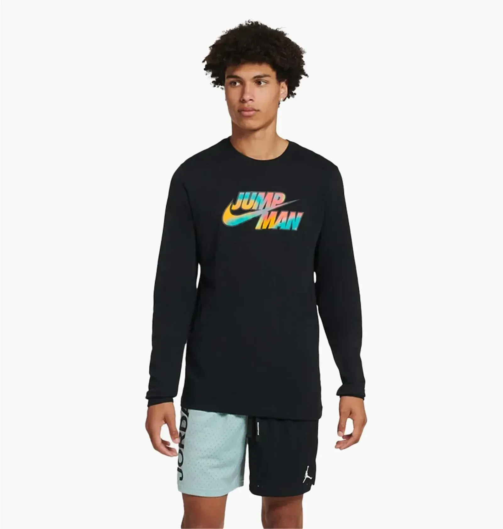 Кофта чоловіча Jordan Flight Mvp Crew Black Dq7364-010 (DQ7364-010)