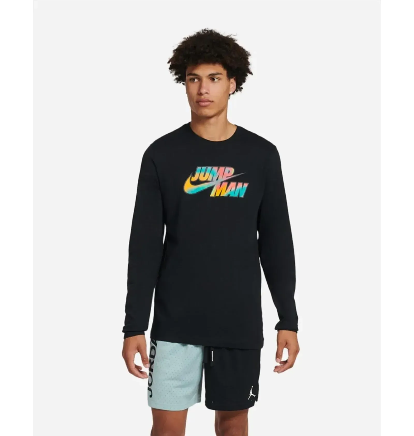 Кофта чоловіча Jordan Flight Mvp Crew Black Dq7364-010 (DQ7364-010)