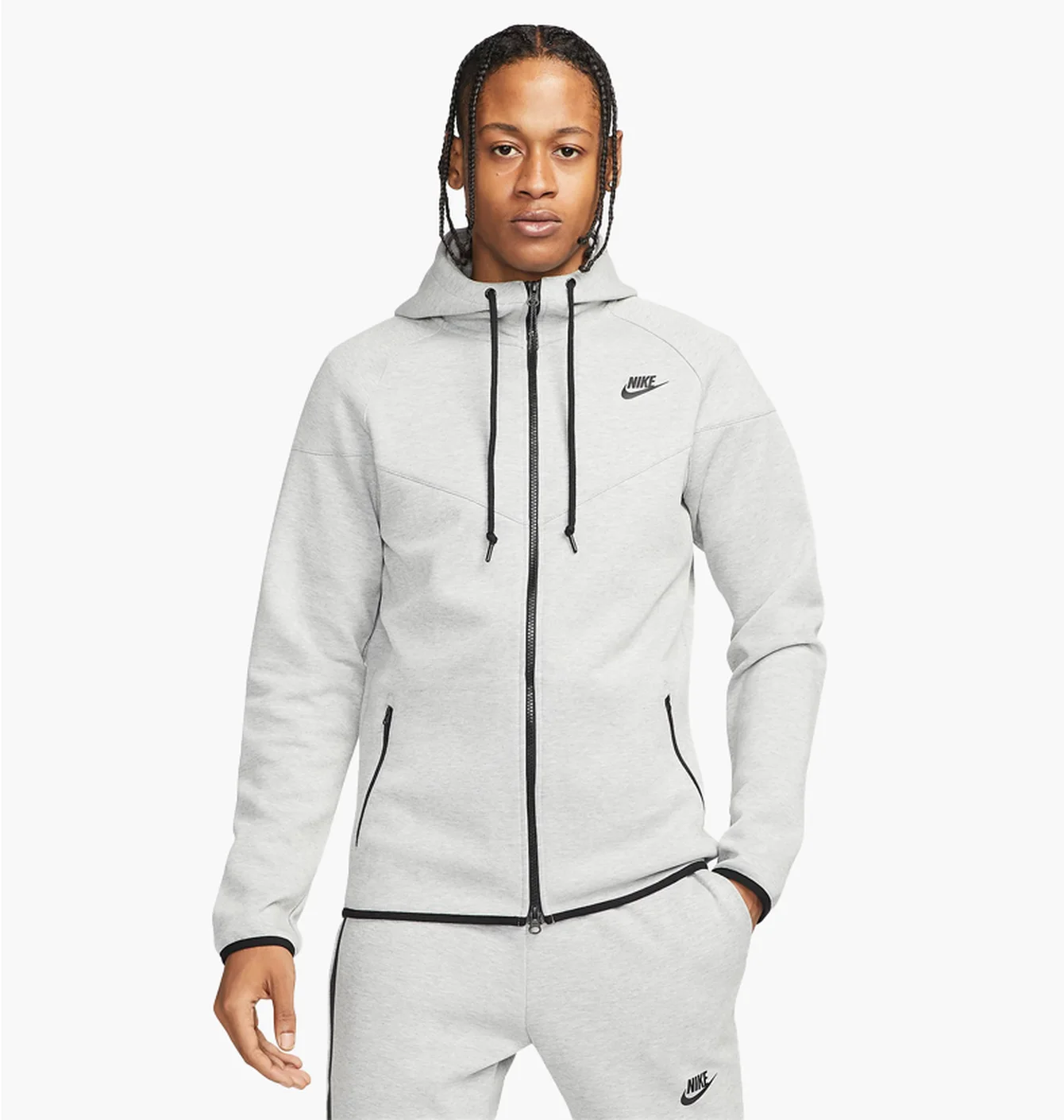 Толстовка чоловіча Nike Sportswear Tech Fleece Og Grey FD0737-063