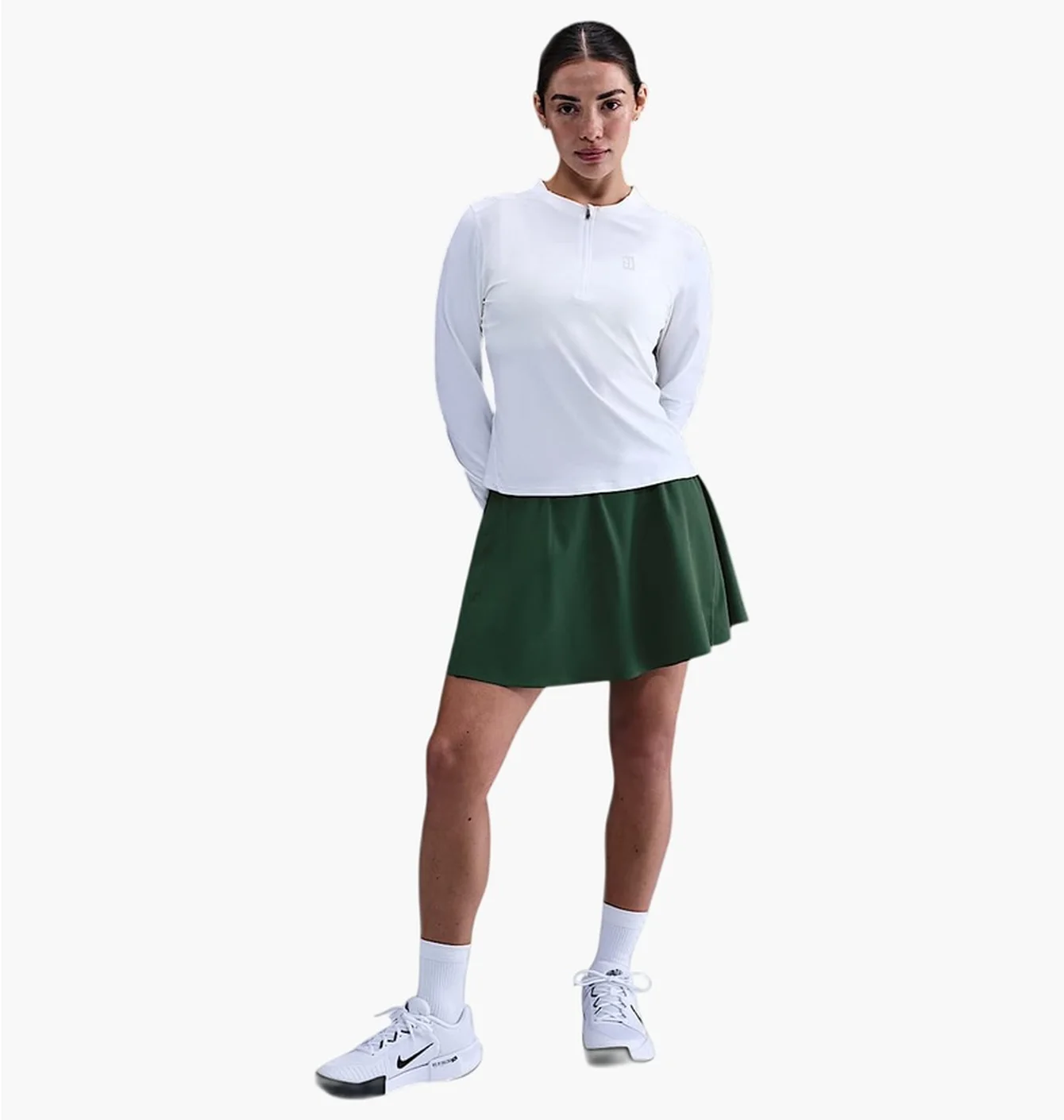 Спідниця жіноча Nike Court Ace Advantage WomenS Dri- F I T Tennis Skirt Green FZ6726-323