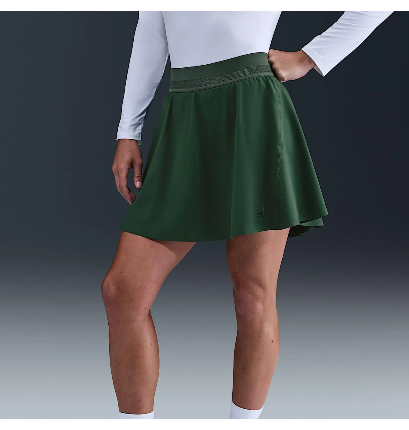 Спідниця жіноча Nike Court Ace Advantage WomenS Dri- F I T Tennis Skirt Green FZ6726-323