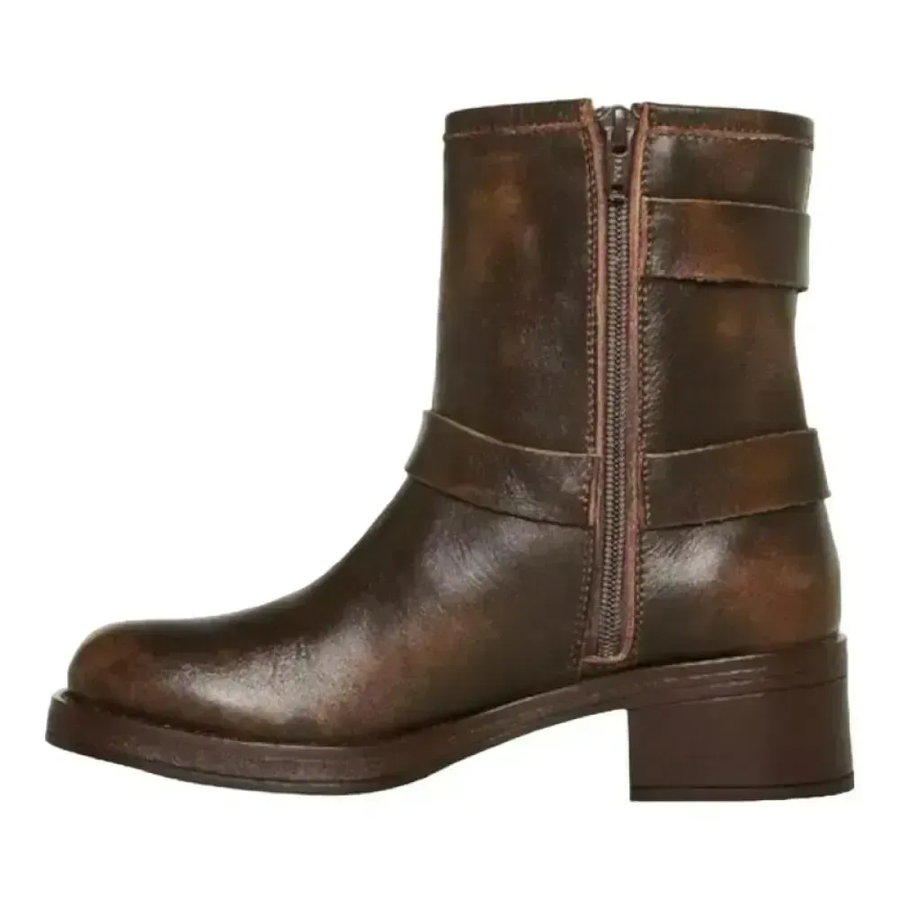 Черевики жіночі Steve Madden Brixton Boot Brown Distressed (BRIX03S1336080)