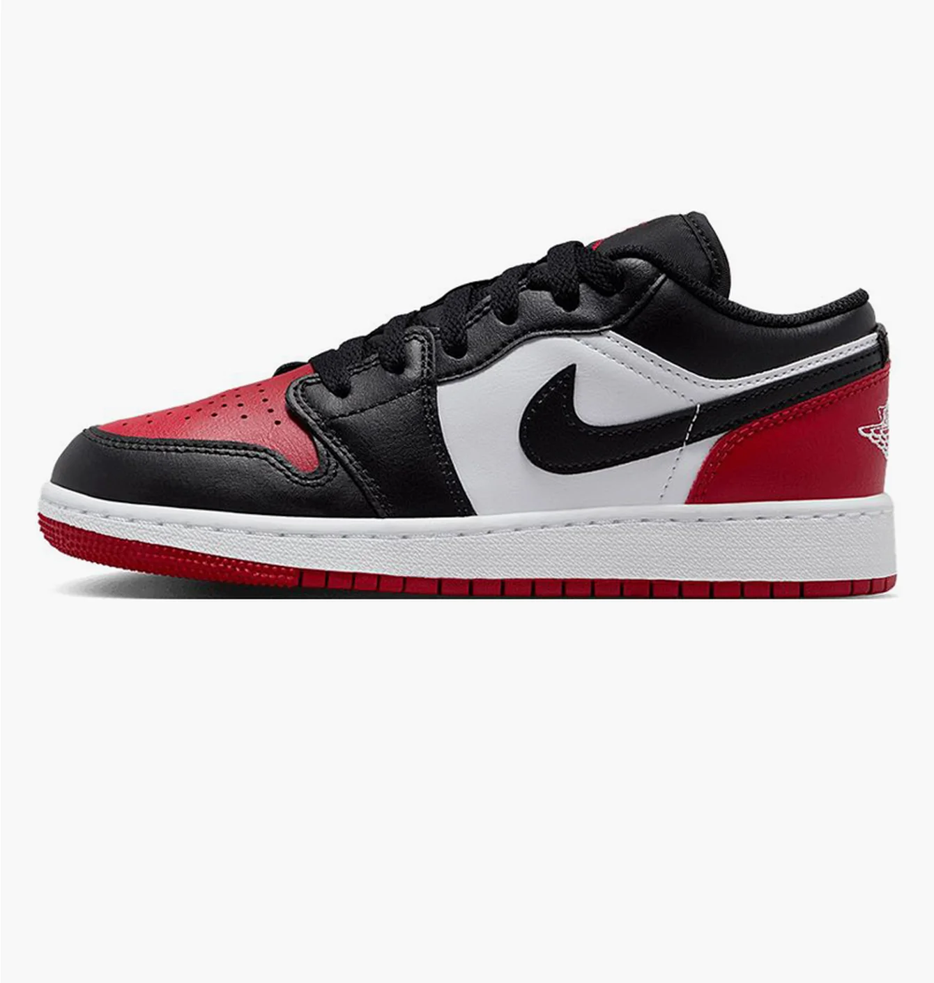 Кросівки дитячі Air Jordan 1 Low Older White/Red 553560-161