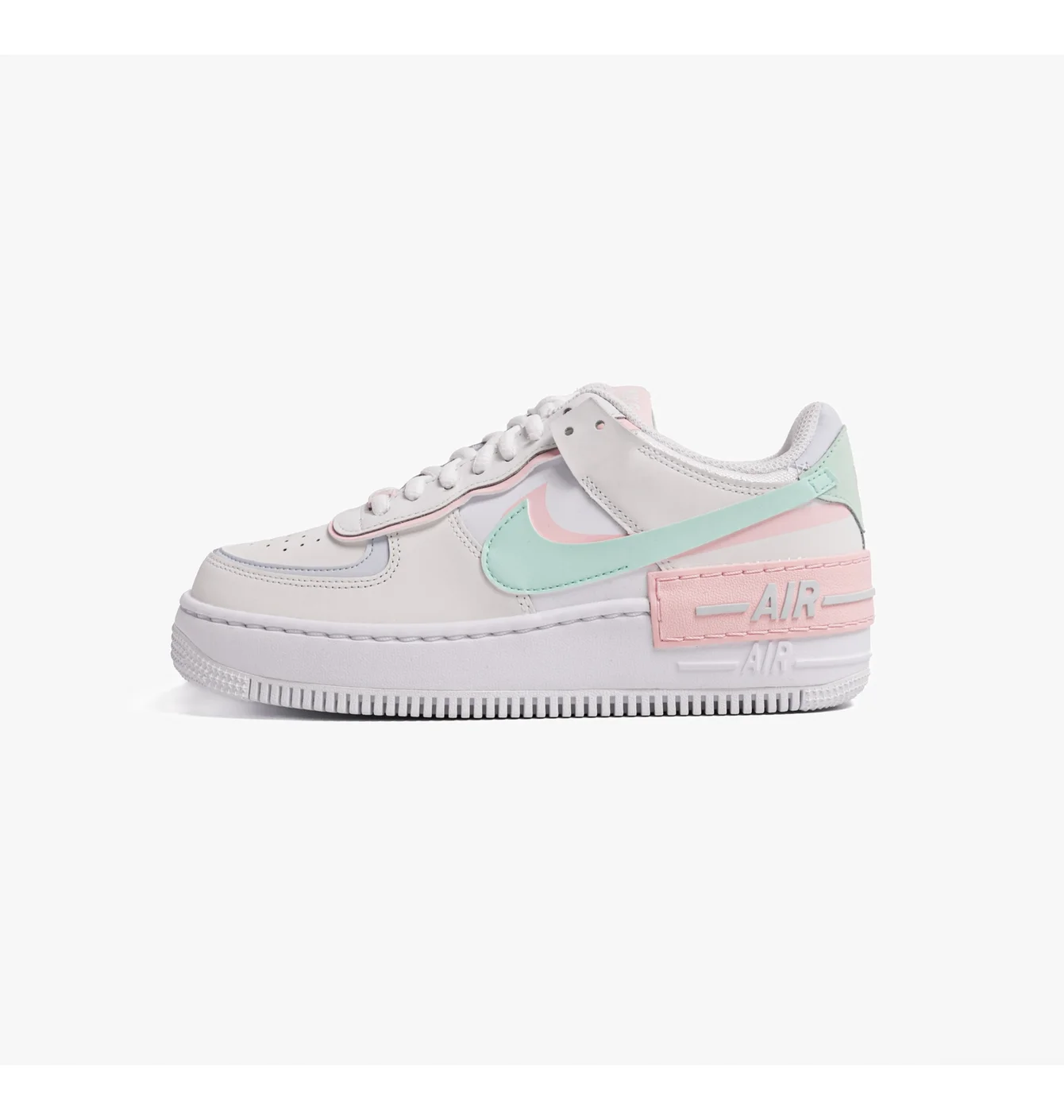 Кросівки жіночі Nike Air Force 1 Shadow W White/Green Ci0919-117