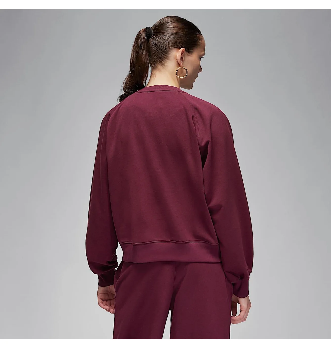 Світшот жіночий Air Jordan Graphic Fleece Bordo FN5122-681