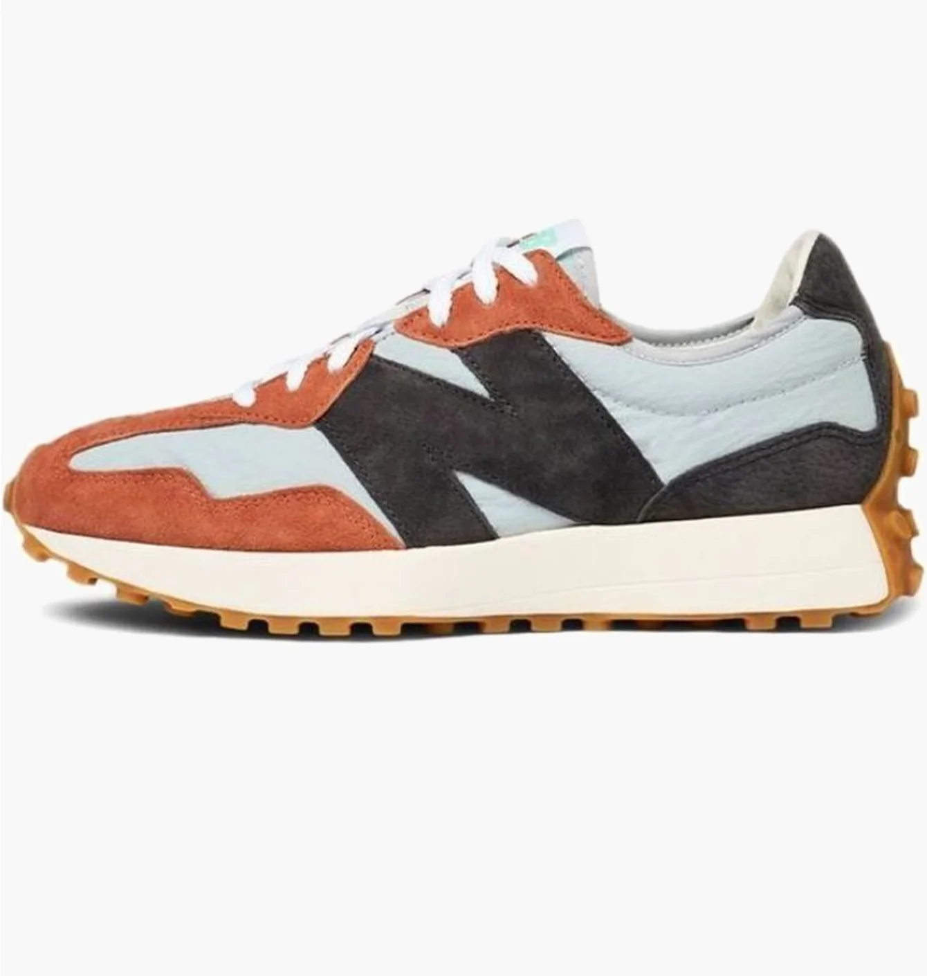 Кросівки унісекс New Balance 327 Light Blue/Orange MS327JC1