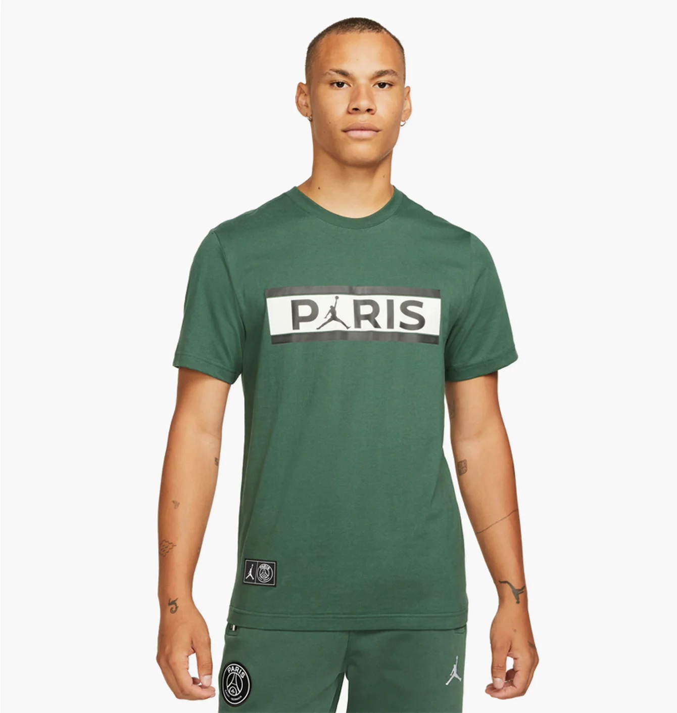 Футболка чоловіча Air Jordan Psg Green Db6510-333
