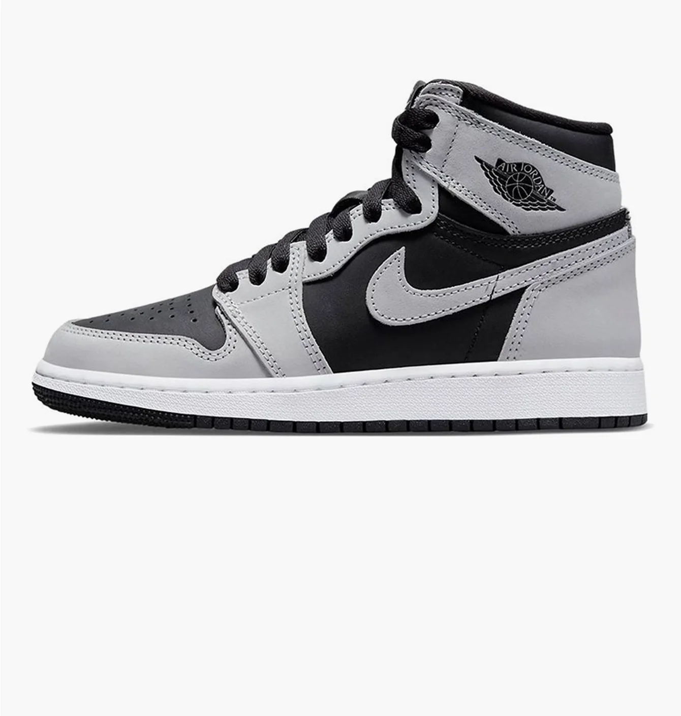 Кросівки дитячі Air Jordan 1 Retro High Og Gs Black/Grey 575441-035