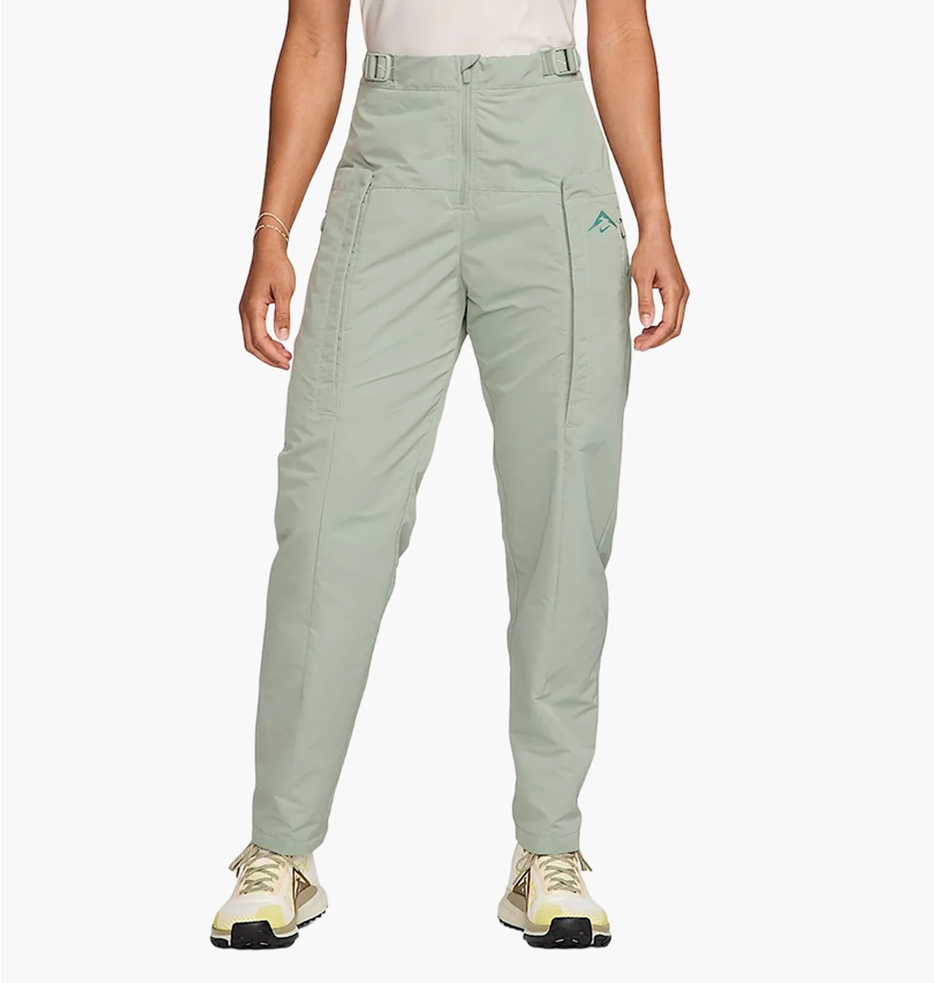 Штани жіночі Nike Trail Repel Mid-Rise Running Trousers Green FV6371-370