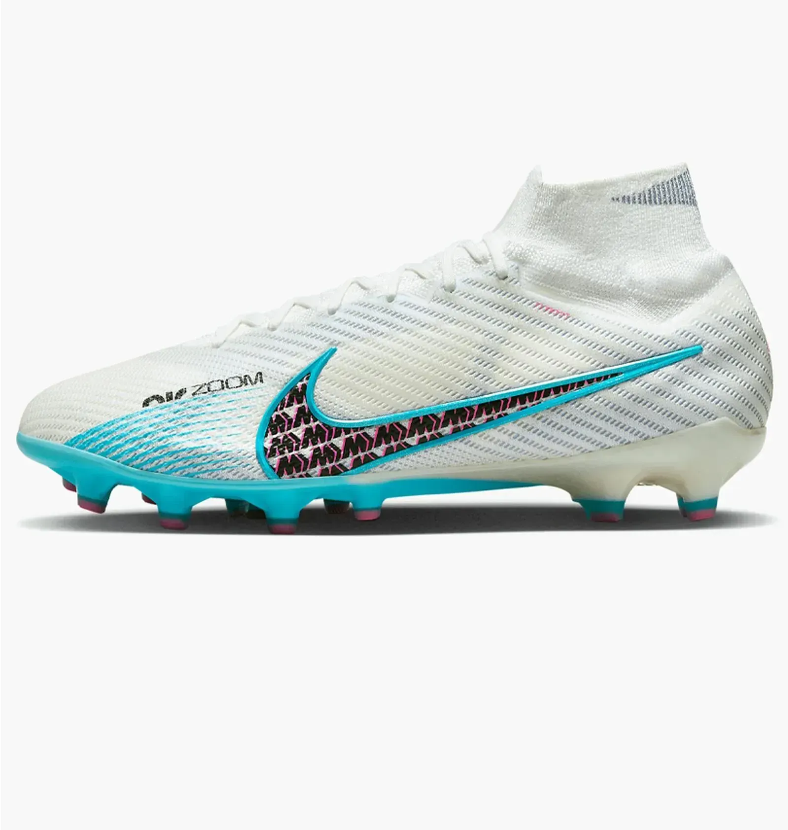 Бутси унісекс Nike Zoom Mercurial Superfly 9 Elite Ag-Pro White Dj5165-146 (DJ5165-146)
