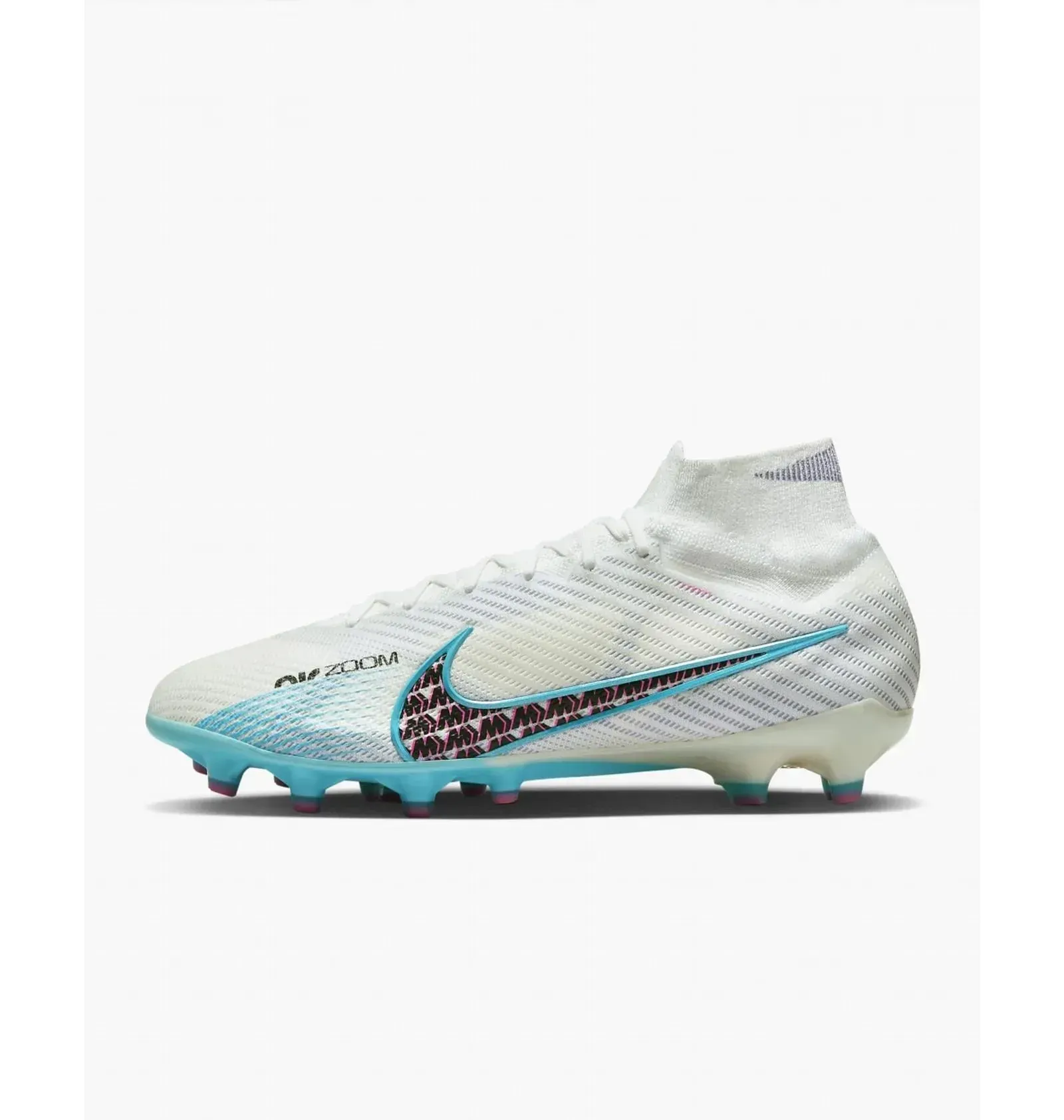 Бутси унісекс Nike Zoom Mercurial Superfly 9 Elite Ag-Pro White Dj5165-146 (DJ5165-146)