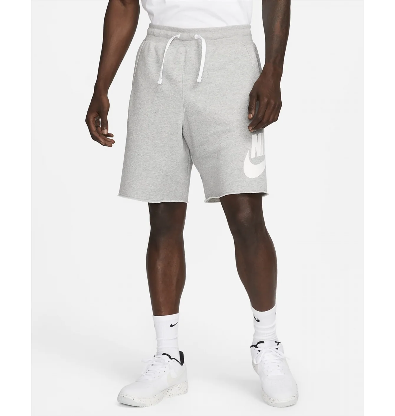Шорти чоловічі Nike Club Alumni Mens French Terry Grey Dx0502-063