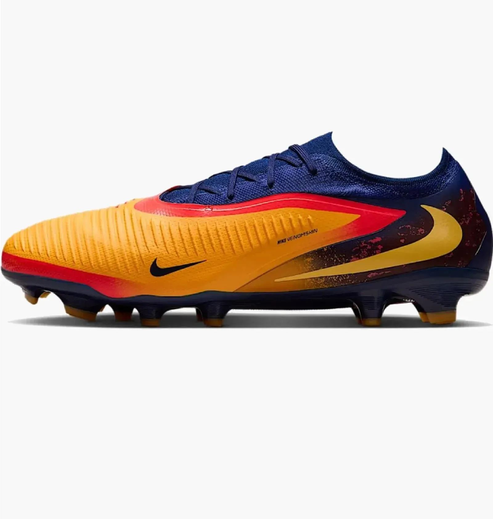 Бутси унісекс Nike Phantom 6 Low Pro Orange/Blue (IB3094-800)