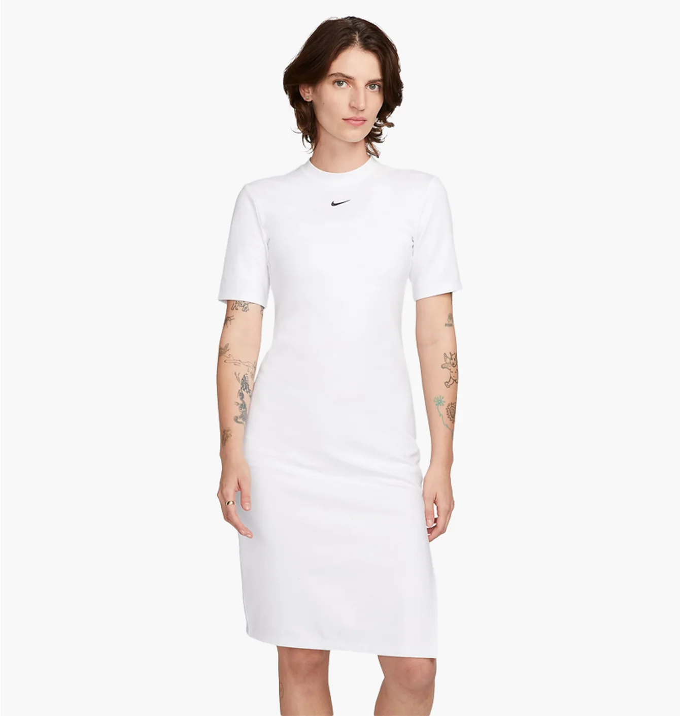 Плаття жіноче Nike Sportswear Essential WomenS Midi Dress White DV7878-100