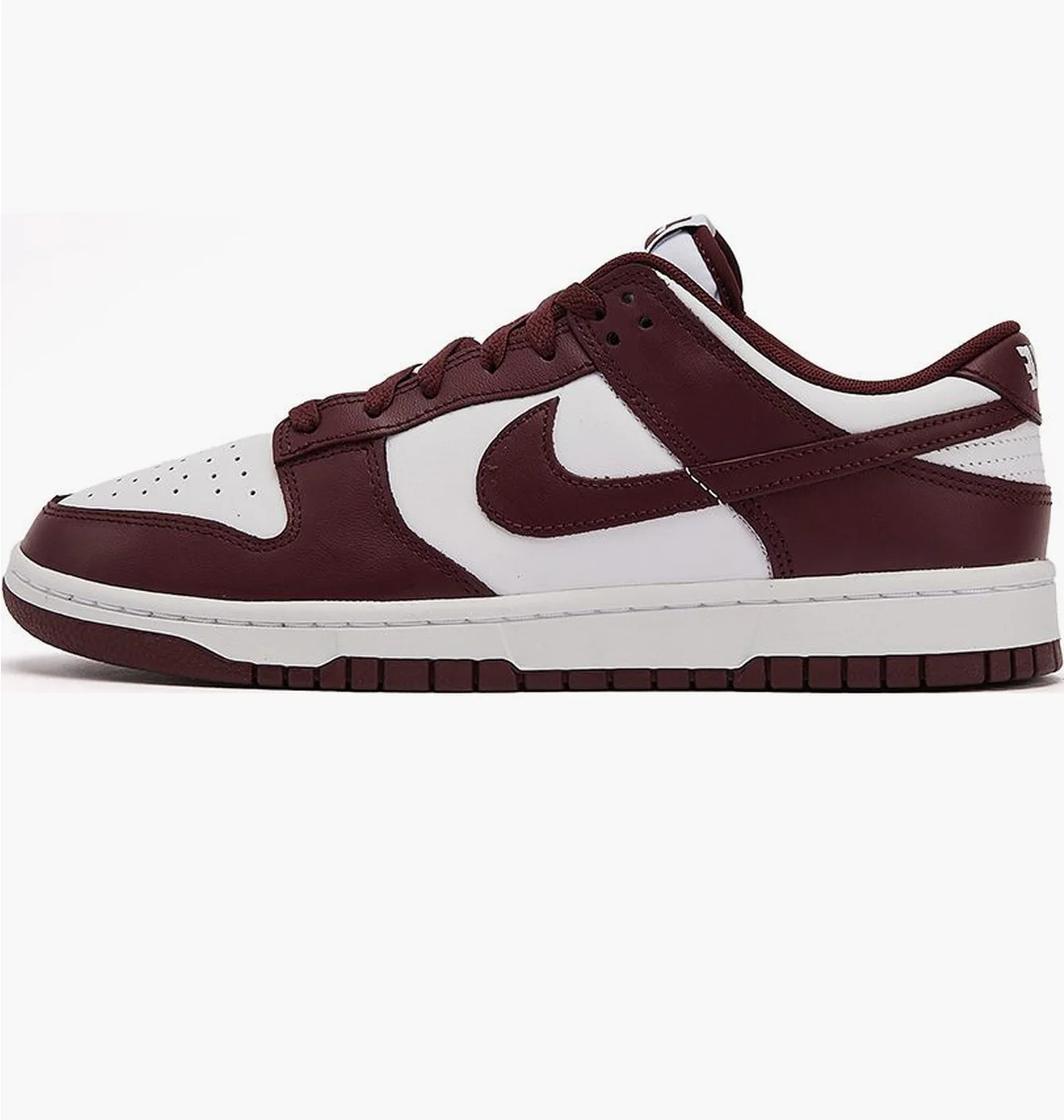 Кросівки чоловічі Nike Dunk Low Retro Bordo/White DV0833-115