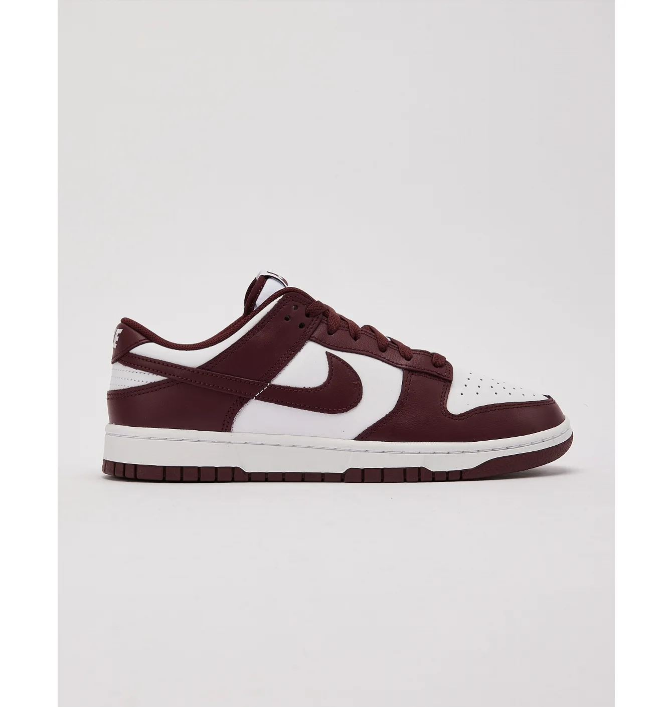Кросівки чоловічі Nike Dunk Low Retro Bordo/White DV0833-115