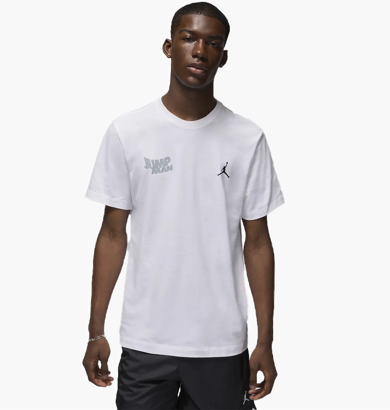 Футболка чоловіча Air Jordan Brand Ss Jm Stack White FN6029-100
