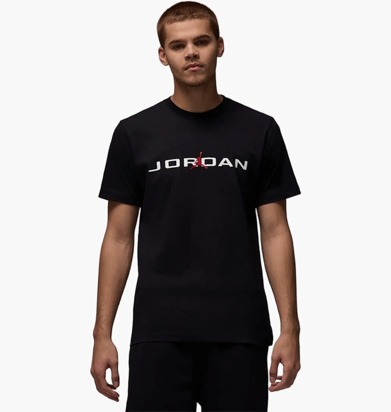 Футболка чоловіча Air Jordan Air Ss Crew Black IB7353-010