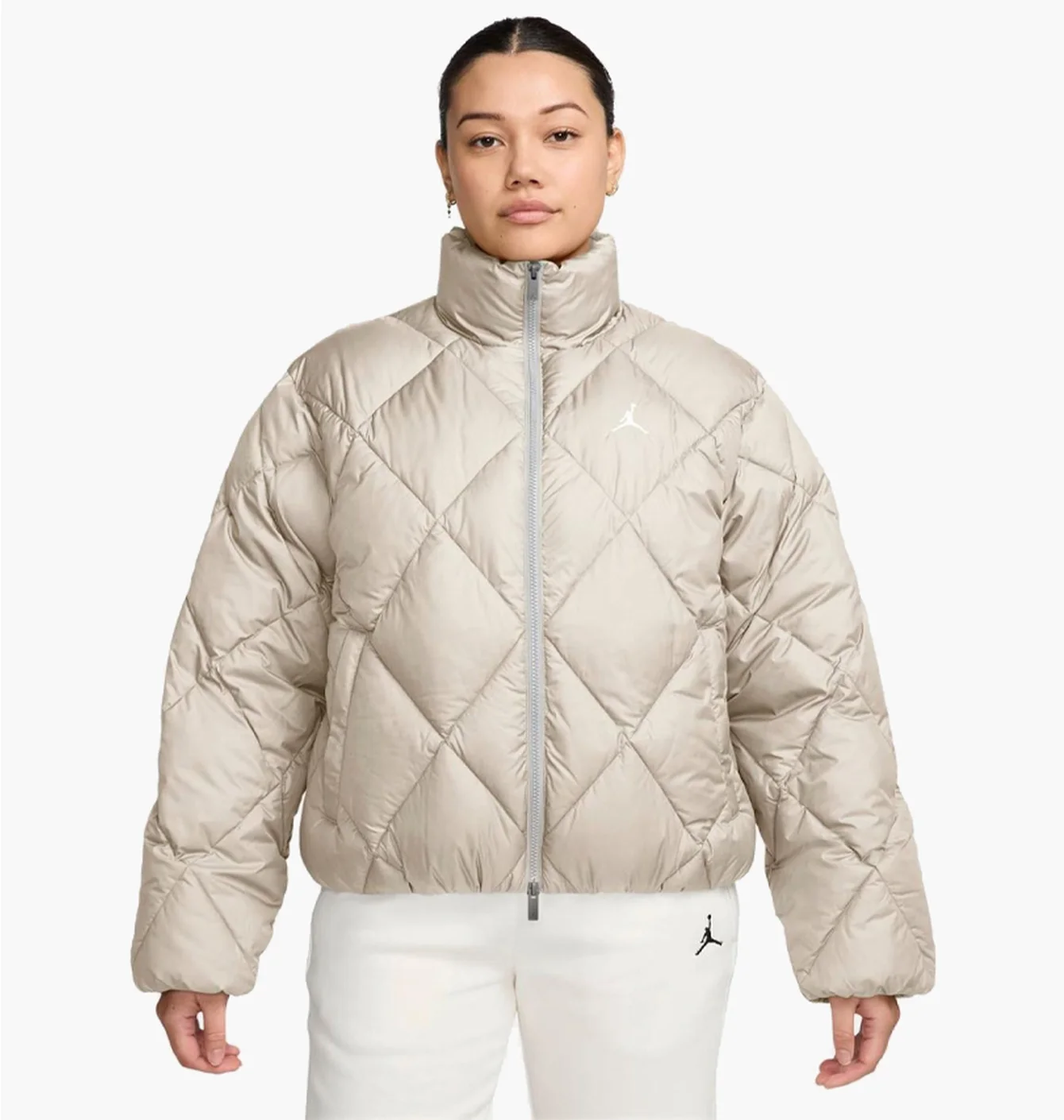 Куртка жіноча Nike W J Brk Puffer Qlt Beige HV0417-104