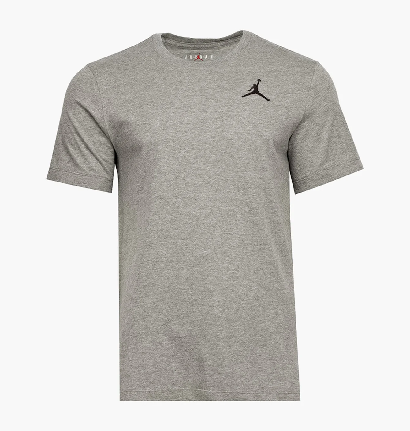 Футболка чоловіча Air Jordan M J Jumpman Emb Ss Crew Grey DC7485-091