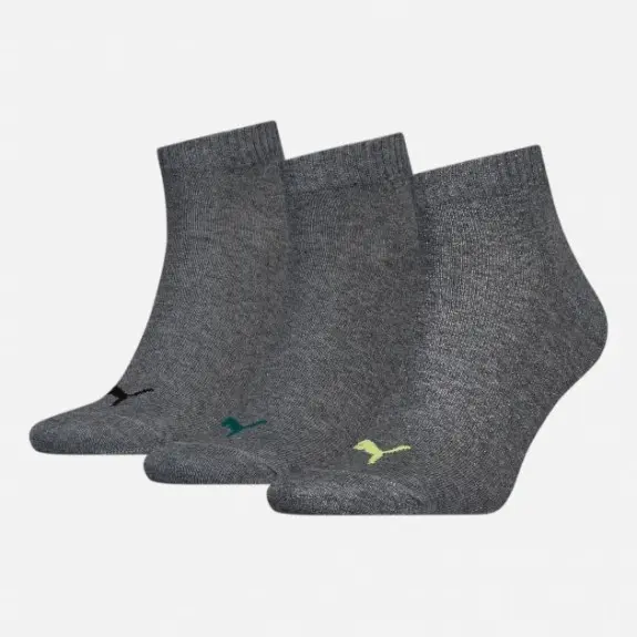 Носки Puma Unisex Quarter Plain 3 pack 90697872 (Оригінал)