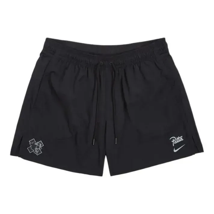 Футболка чоловіча Nike Nike X Patta Running Team Shorts 'Black' (FJ3063-010)