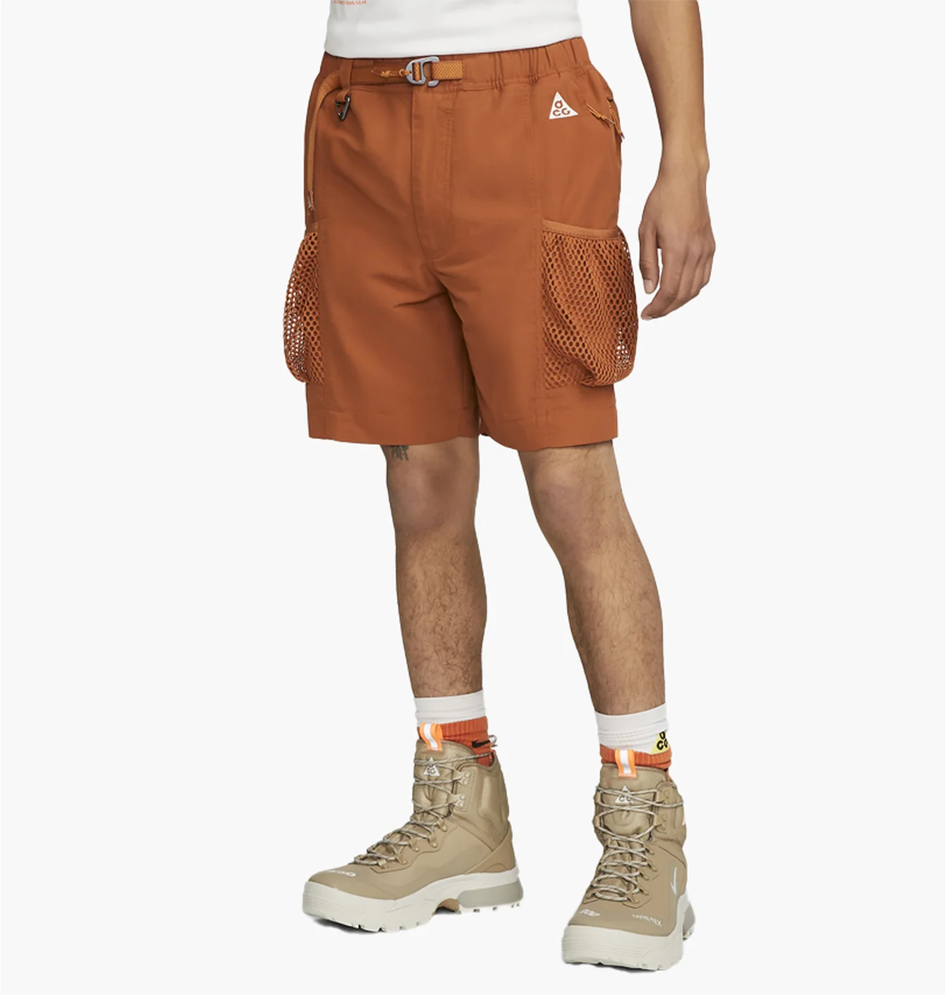 Шорти чоловічі Nike Acg Snowgrass Cargo Shorts Orange DV9405-246