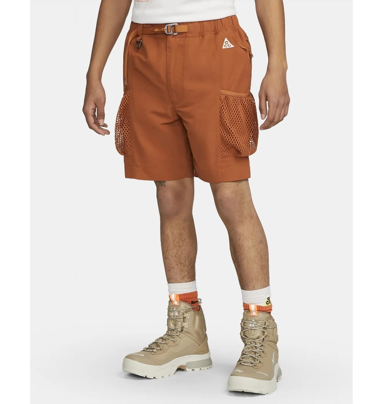 Шорти чоловічі Nike Acg Snowgrass Cargo Shorts Orange DV9405-246