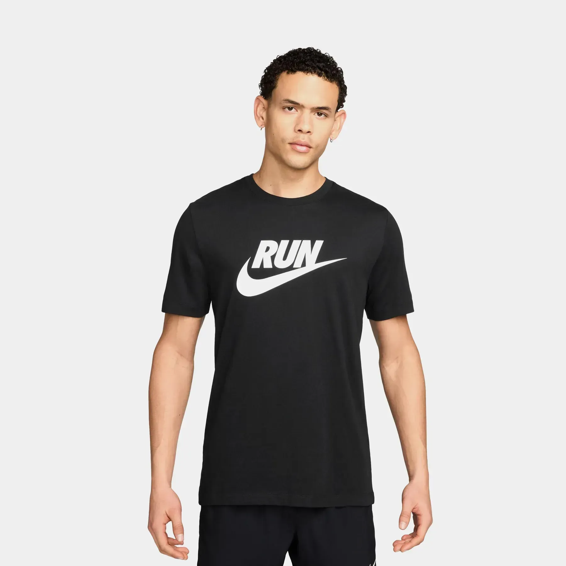 Футболка чоловіча Nike Dri Fit Swoosh Running Sleeve Shirt (IH4238-010)