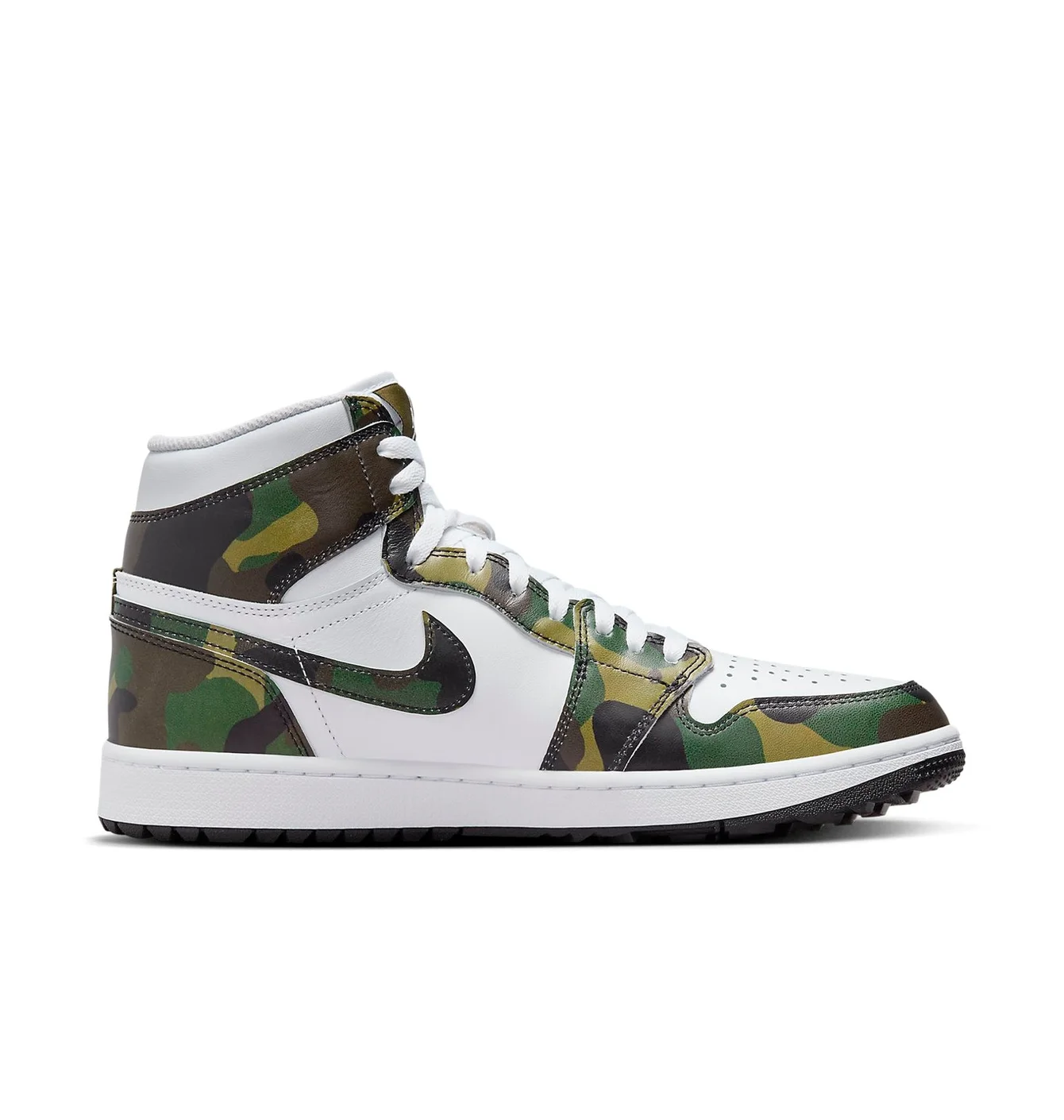 Кросівки чоловічі Air Jordan 1 High Golf White/Olive DQ0660-300