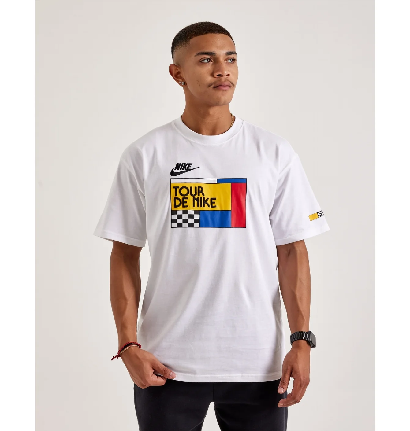 Футболка чоловіча Nike Tour De Nike Tee White HF7043-100