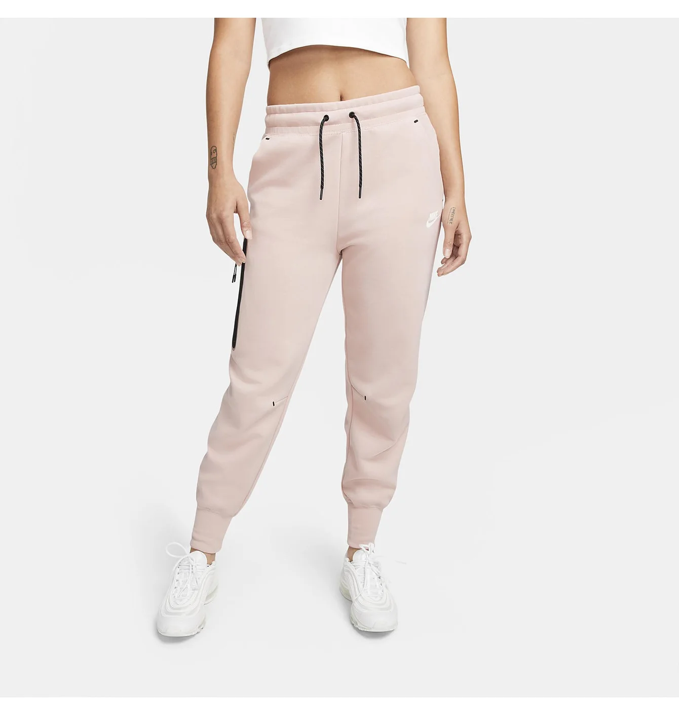 Штани жіночі Nike Sportswear Tech Fleece Pink CW4292-601